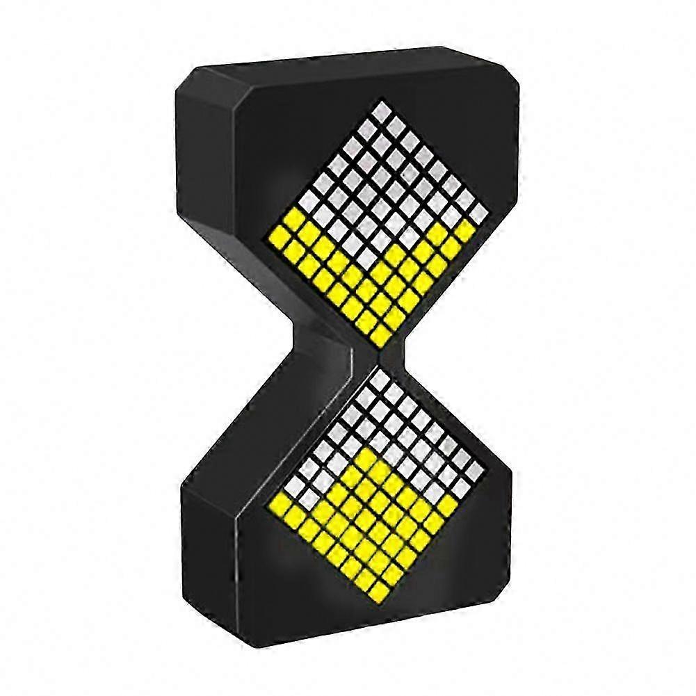 Adjustable Gravity Timer LED Digital Night Light Cube with Dynamic Flow B