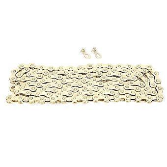 ZTTO Mountain Bike Chain Durable and Reusable 10 Speed Chain with Chain Links Gold