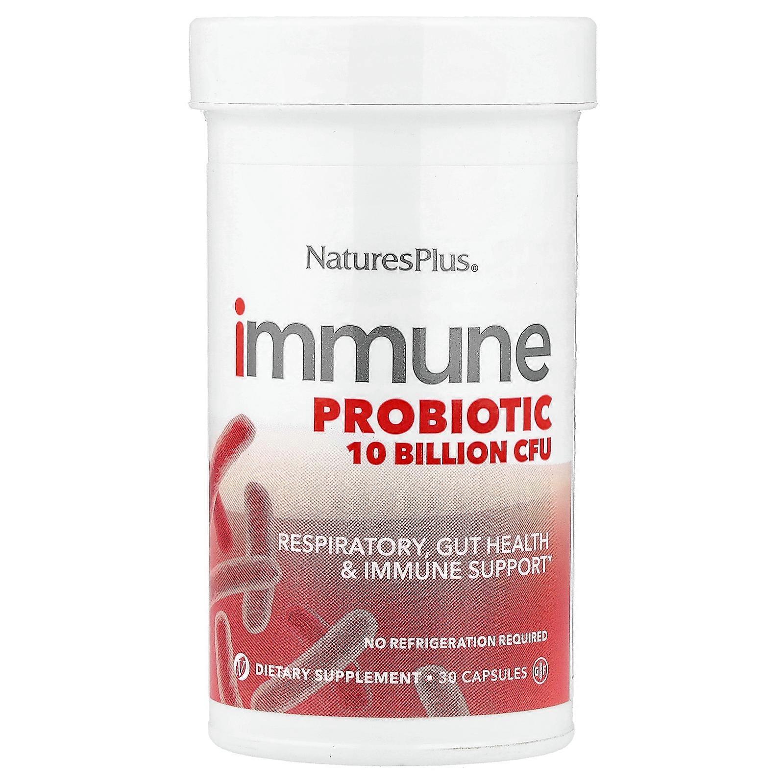 NaturesPlus, Immune Probiotic, 30 Capsules
