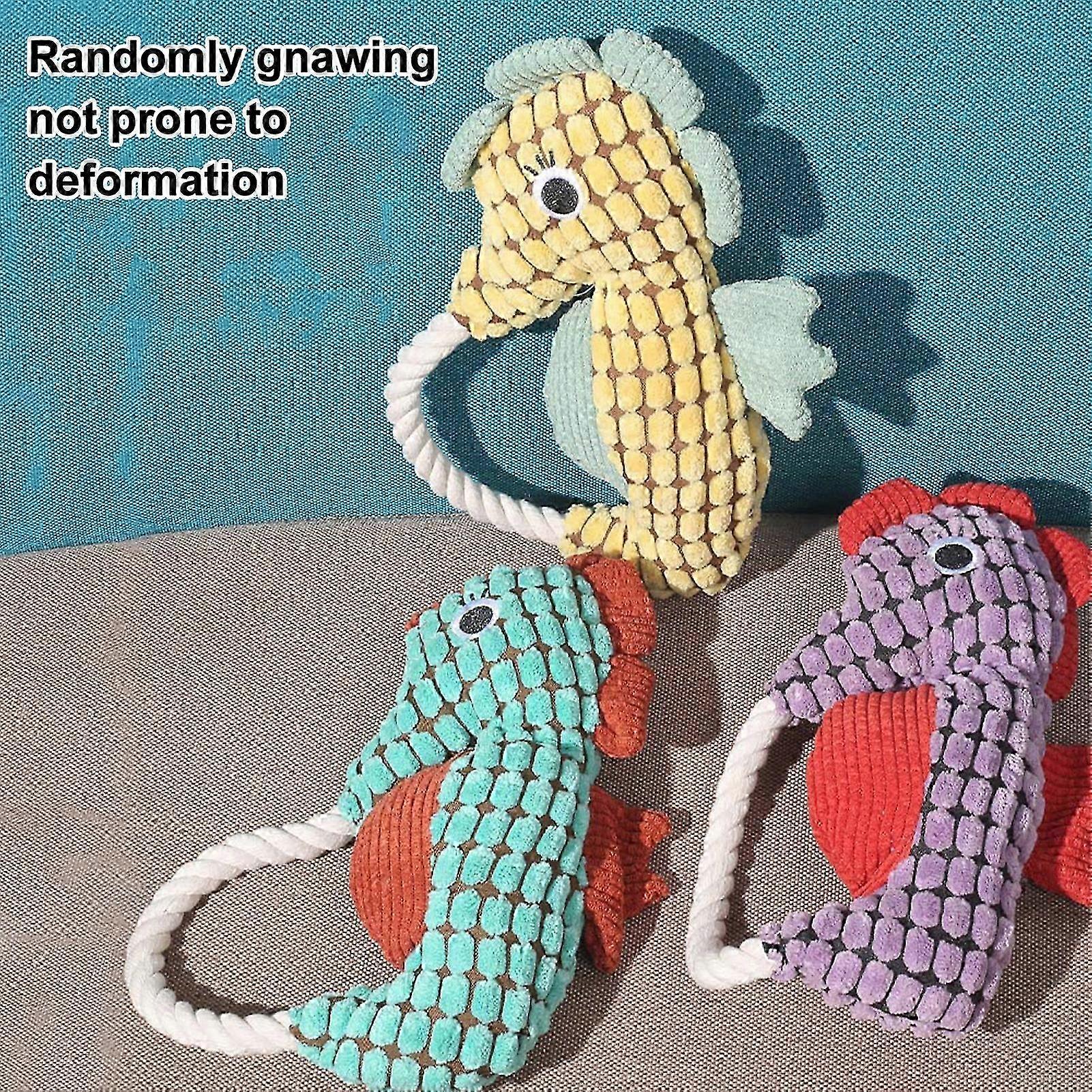 Interactive Rope Chew Toy Rattle