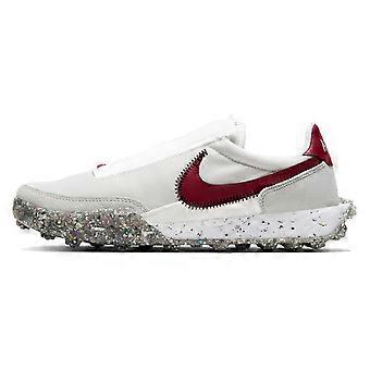 Nike Waffle Racer Crater Summit White Team Red Women's CT1983-103