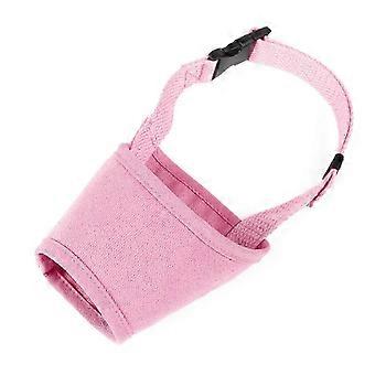 Muselière respirante et ajustable pour chien, tissu confortable pour les aboiements et les morsures, convient aux chiens de petite, moyenne et grande race. B3-Bien