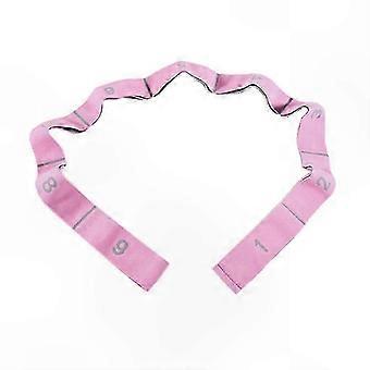 Ceinture de yoga plate et élastique avec 9 ou 11 boucles