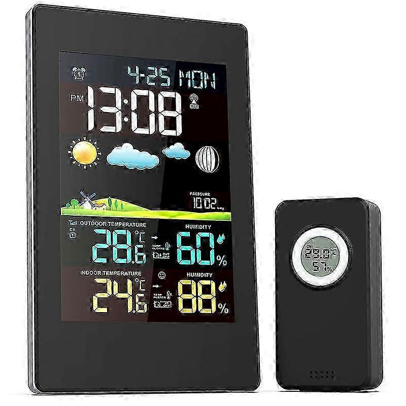 LCD Weather Station with Outdoor Sensor