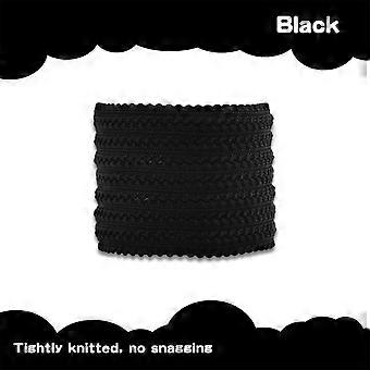 Nye 6 mm flade snørebånd til sneakers, tennis, fritidssko, skridsikre snørebånd til sko, 120/140/160 cm, 1 par/3 par/5 par