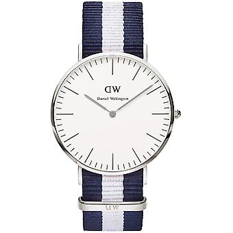 Dw classic glasgow watch for Unisex Analog Quartz with Nylon bracelet DW00100018