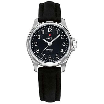 Swiss Military Quartz Analog Woman Watch with Cowhide Bracelet SM30138.06