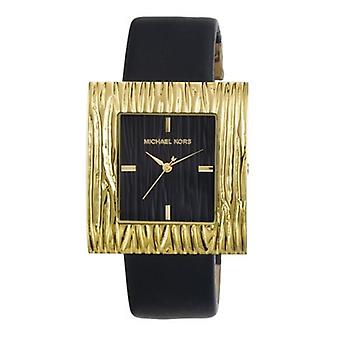 Mkors dress leather Watch for Women Analog Quartz with MK2141 Cowskin Bracelet