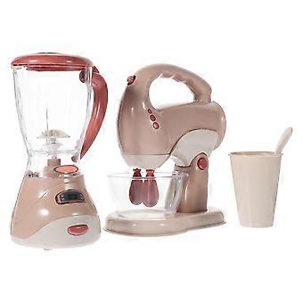 Kids Pretend Play Kitchen Appliance Simulation Toy Mini Juicer and Mixer 1Set