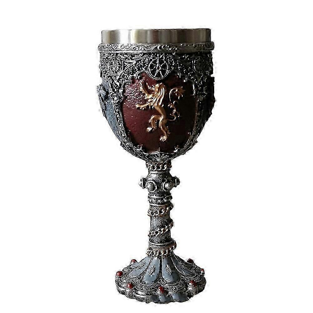 Gothic Resin Stainless Goblet