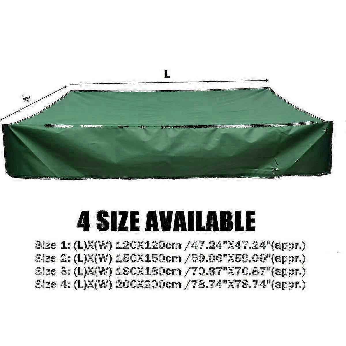 Waterproof UV-Resistant Sandpit Cover