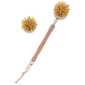 Wooden Bath Brushes for Body Cleaning 4Pcs with Assorted Color