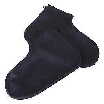 Silicone Shoes Covers for Waterproof Shoe Protection 1Pcs Black