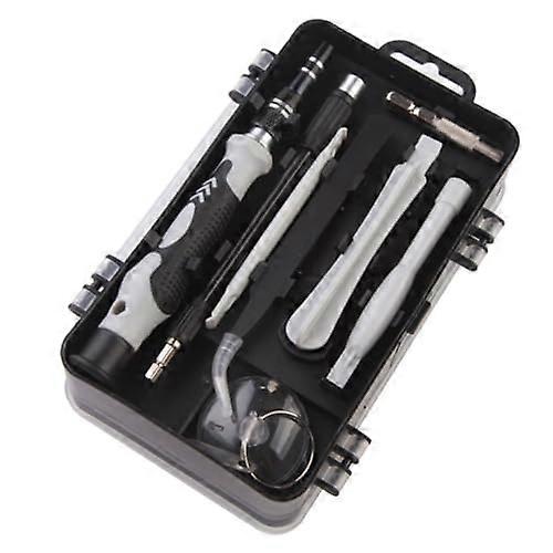 Precision Screwdriver Set with Ergonomic Nonslip Handle, Compact Case Phone  Tool Kit