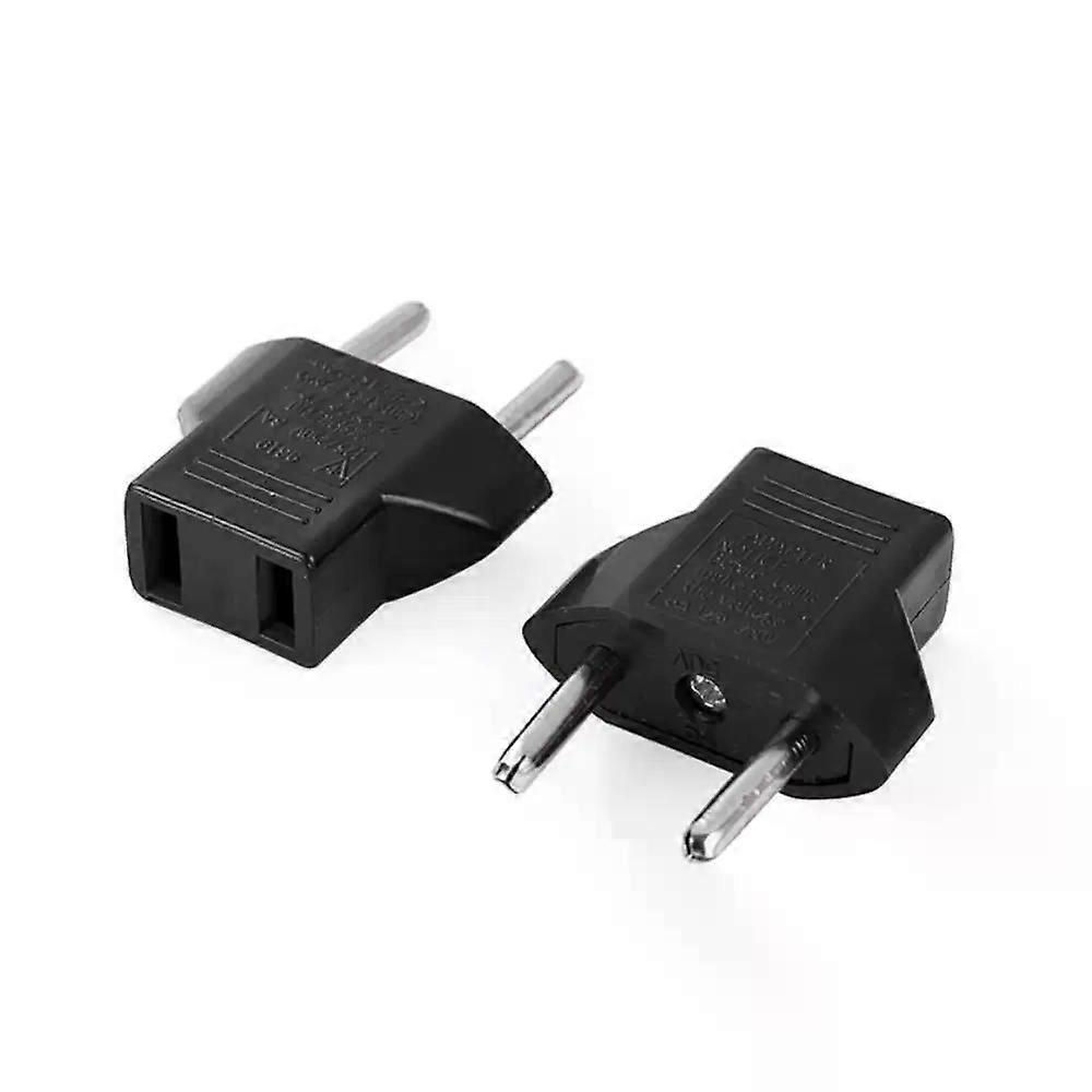 Grounded Mini US EU Plug Adapter