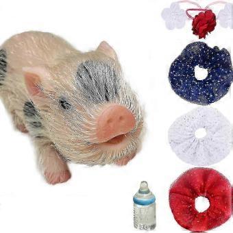 Lifelike Mini Pig Doll Silicone