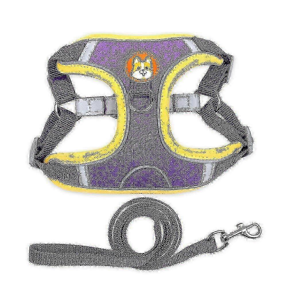 Breathable Reflective Dog Harness Set