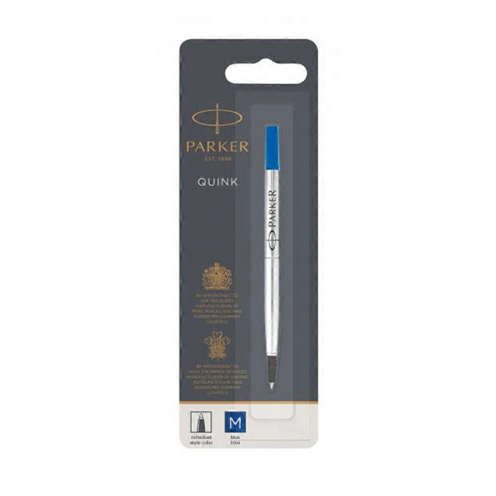 BLUE Parker Medium Smooth Rollerball Pen Refill 0.7mm High Level Performance