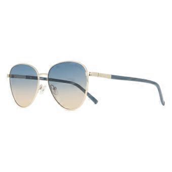 Guess GU3041 33W Full Rim Shiny Pale Gold Unisex Oval Sunglasses UV2 Original