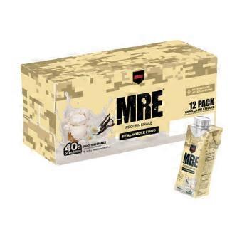 JST WRK Energy MRE Protein Shake Milk Chocolate, 12 Count (Pack of 1)