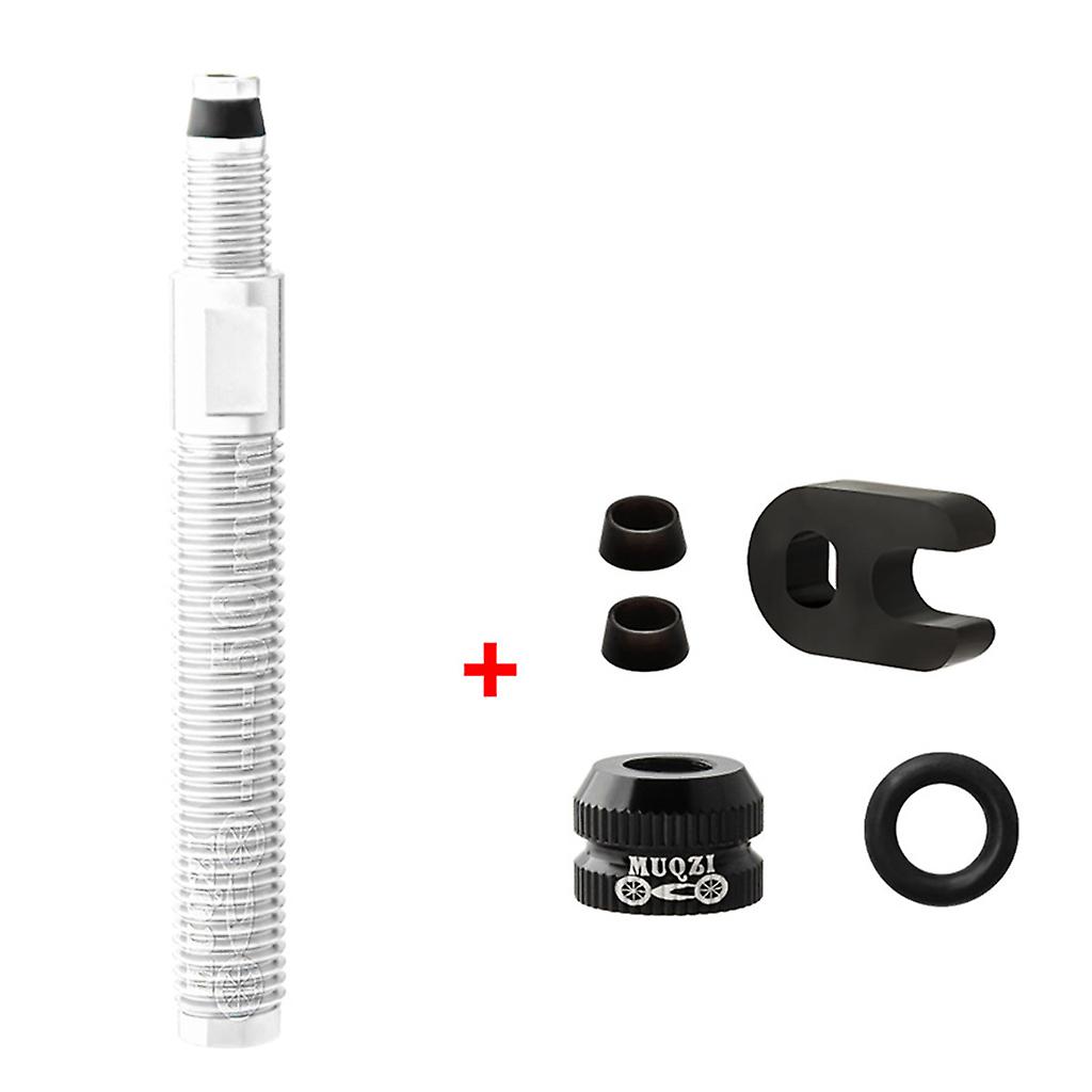 Aluminum 50mm / 80mm Presta for Valve Extension Set with for Valve Core Removal