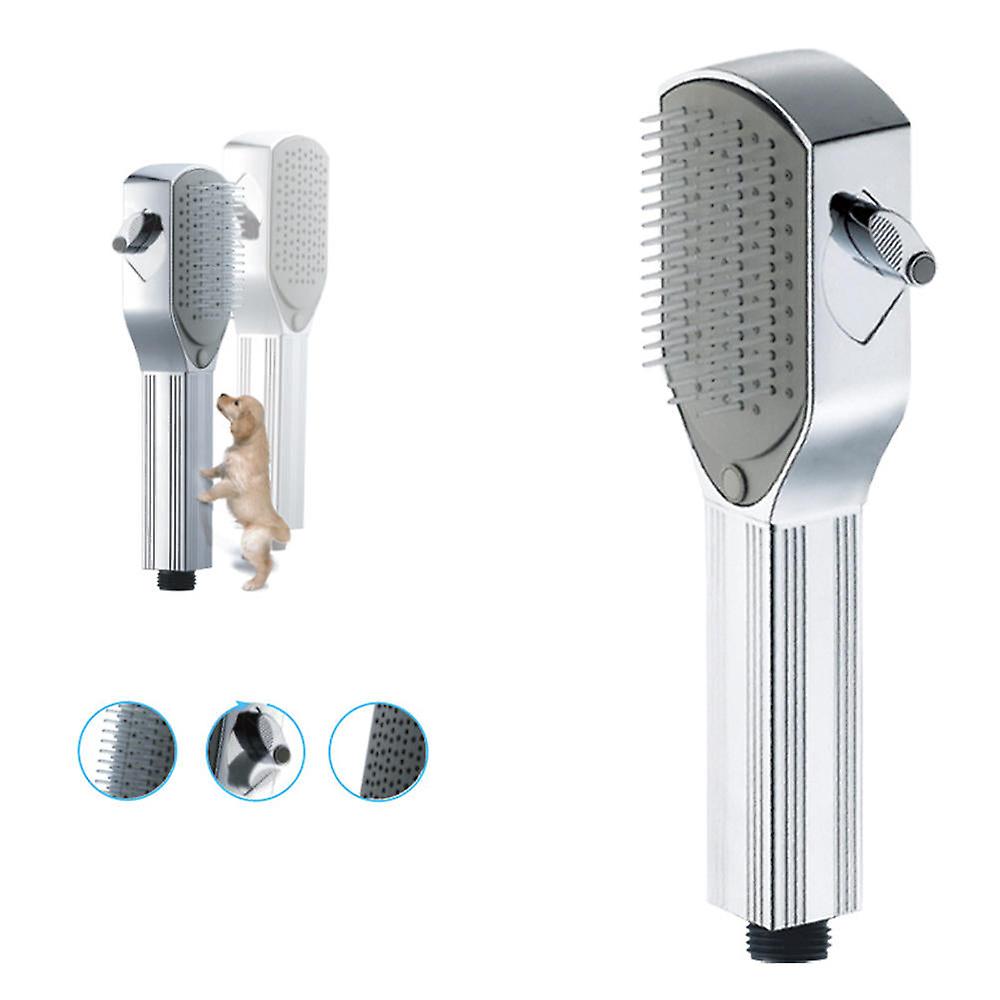Abs Handheld Bathroom Faucet Comb Shower Head With Water-saving Switch