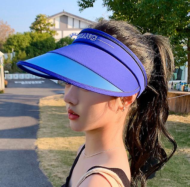 High Quality Spring And Summer Women's Hundred Empty Top Hat Fashion Large Brim Visor Hat Outdoor Sunscreen Hat