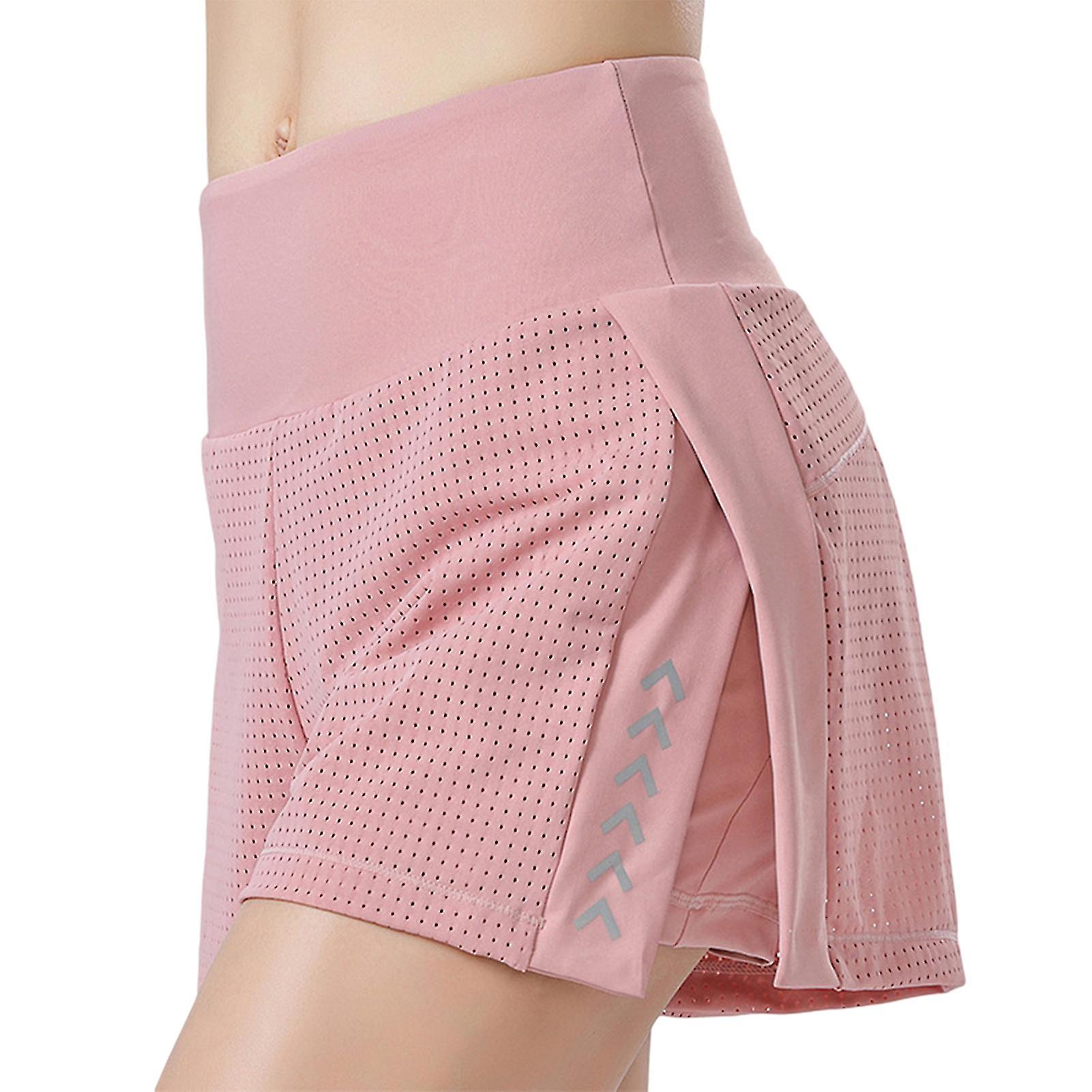Honeycombs Mesh Shorts with Side Pocket Comfortable Breathable Shorts for Walking Running