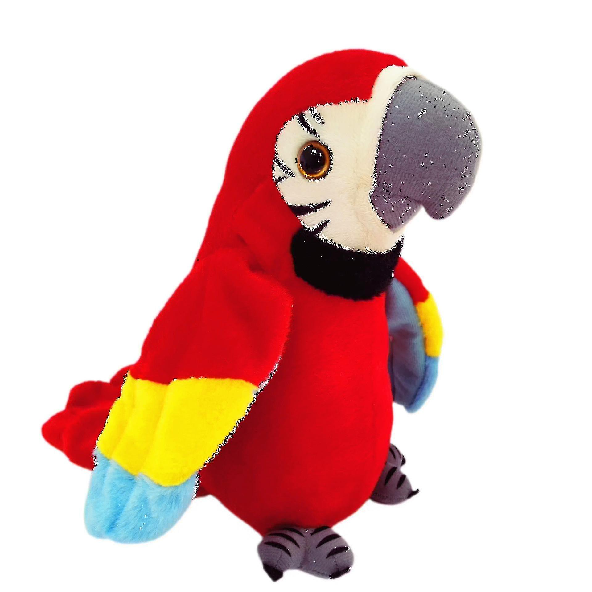 Electric Plush Toy Parrot Electric Recording Learning Talking Parrot