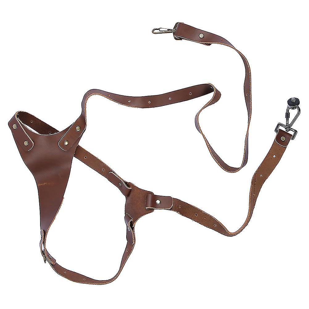 Camera Leather Quick Release Shoulder Strap Harness For Slr Accessories(left)