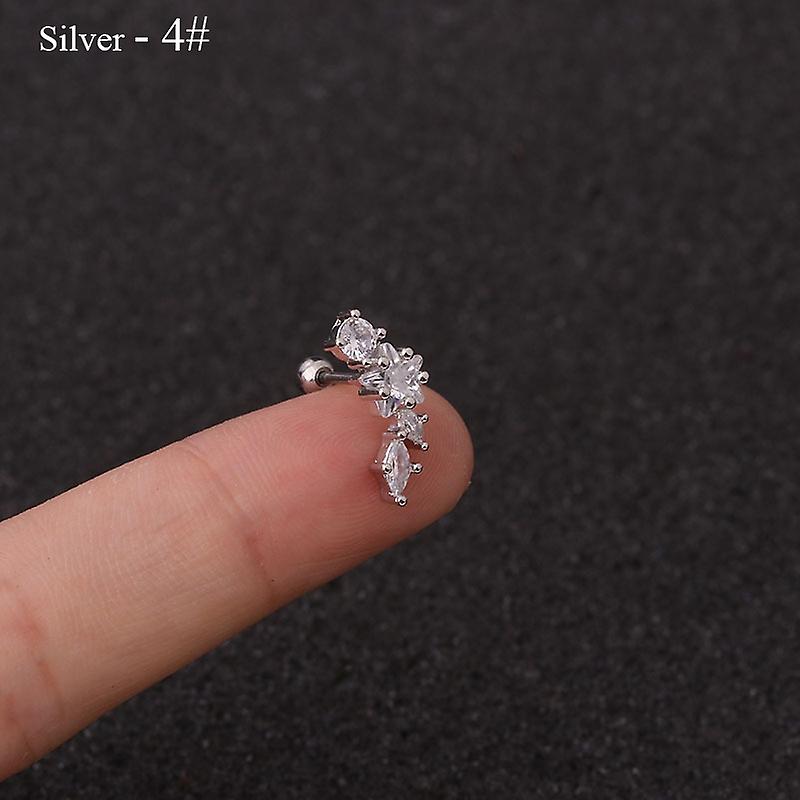 Women earring girl stud ear Drop able 's Ear Bone Nail Gentleness Western Style Nice looking Contrac