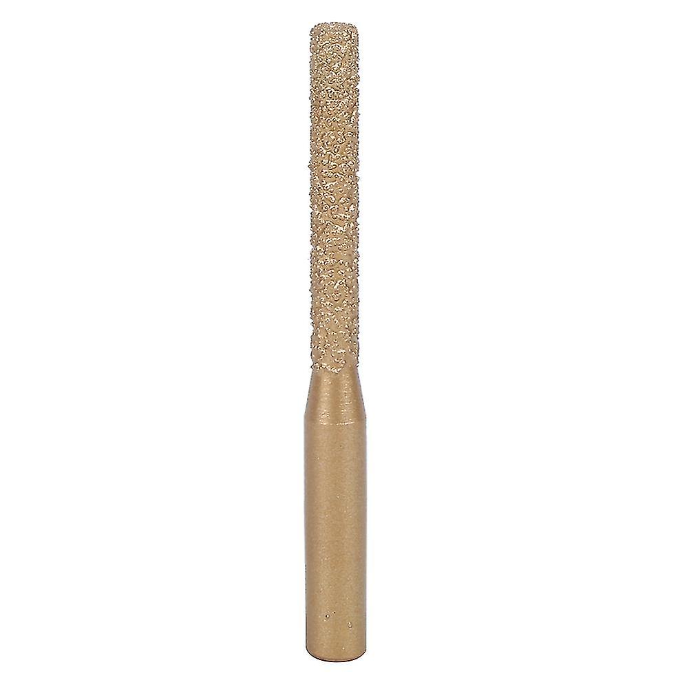Diamond Router Bits Golden Brazed Straight Shank for Quartz Stone Marble Seam Knife6.35 x 5 x 65mm