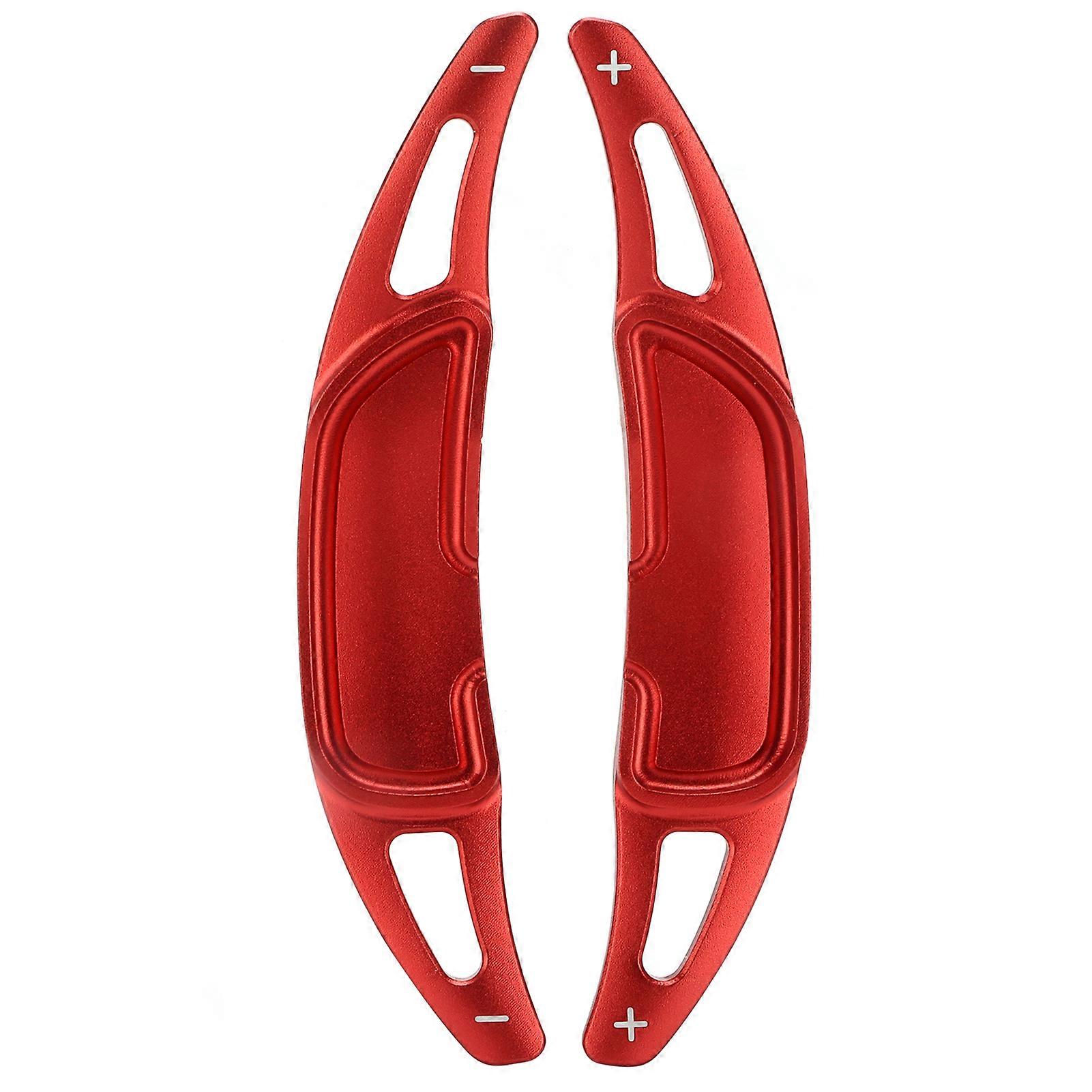 Red Steering Wheel Shifter,Steering Wheel Shifter Extended Red Steering Wheel Paddle Steering Wheel Shifter Paddle Reliable and Durable