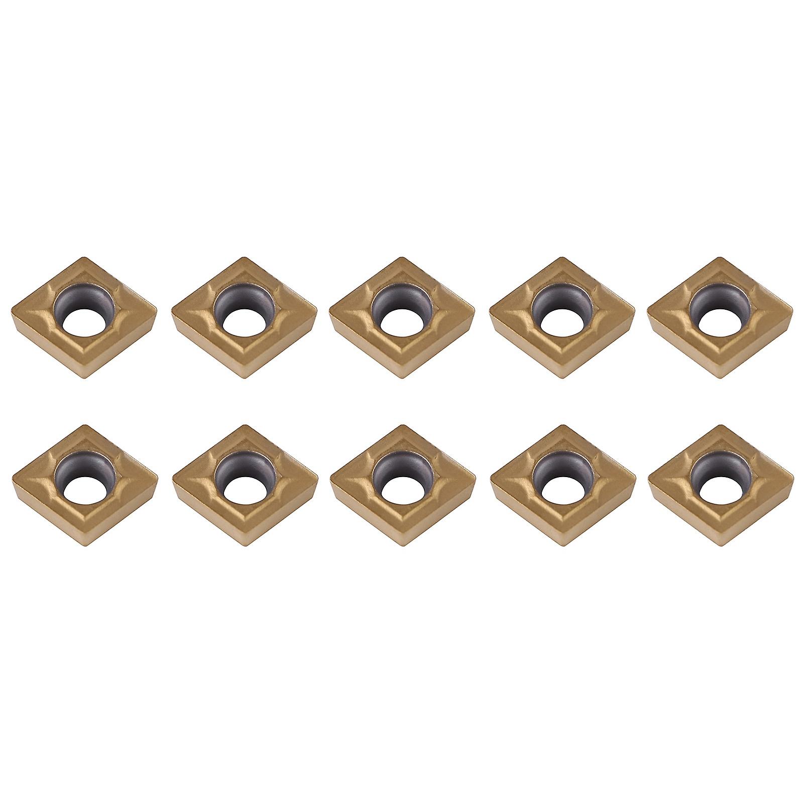 10pcs CNC Carbide Tips Inserts Blade Cutter Lathe Turning Tool With Box