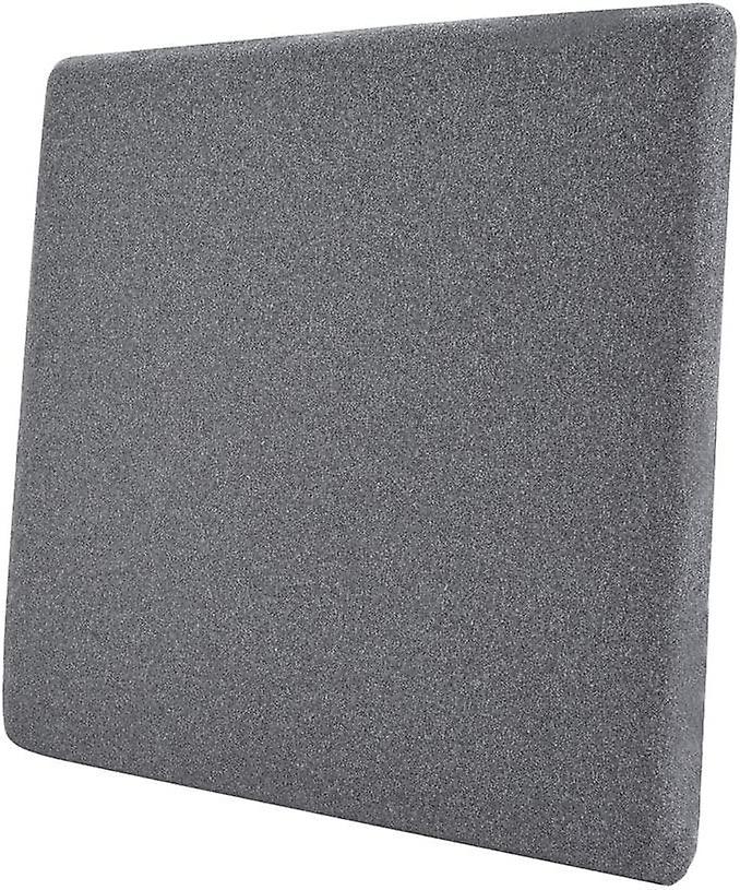 Square Gray Memory Foam Seat Cushion