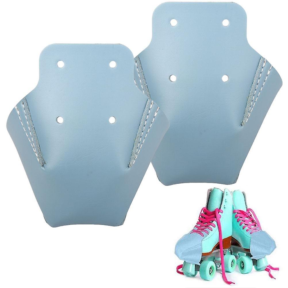 1 Pair Toe Guards Protectors for Roller Skates Artificial Leather Durable Skate Toe Caps Replacement Accessories