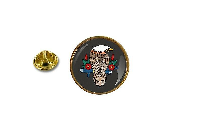 pine pine pine badge pin-apos;s metal with butterfly clamp eagle flower