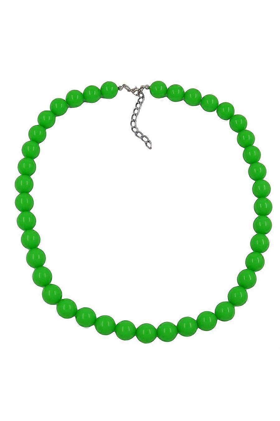 Necklace Beads 12mm Green 50cm - Gl02389