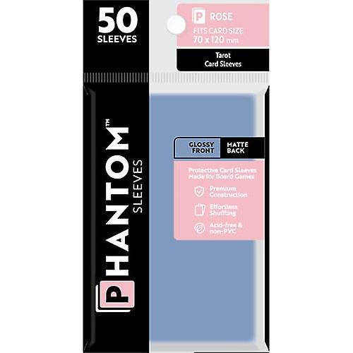 GLOSS MATTE High Quality Rose Phantom Sleeves 50 Pieces Fir Card Size 70x120mm