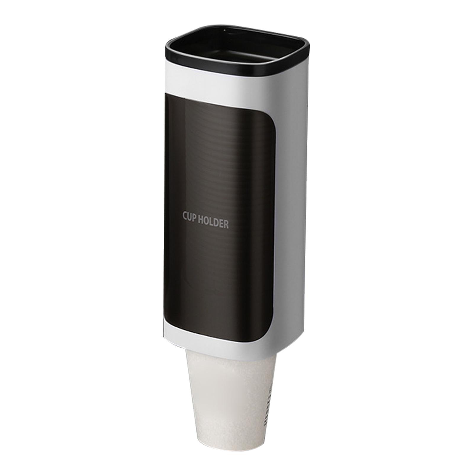 Wall Mounted Punch-Free Paper Cup Holder Large Capacity Cup Racks for Home/Offices