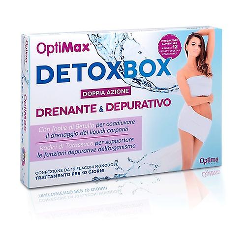 Optimax Draining Detoxbox 10 vials of 50ml