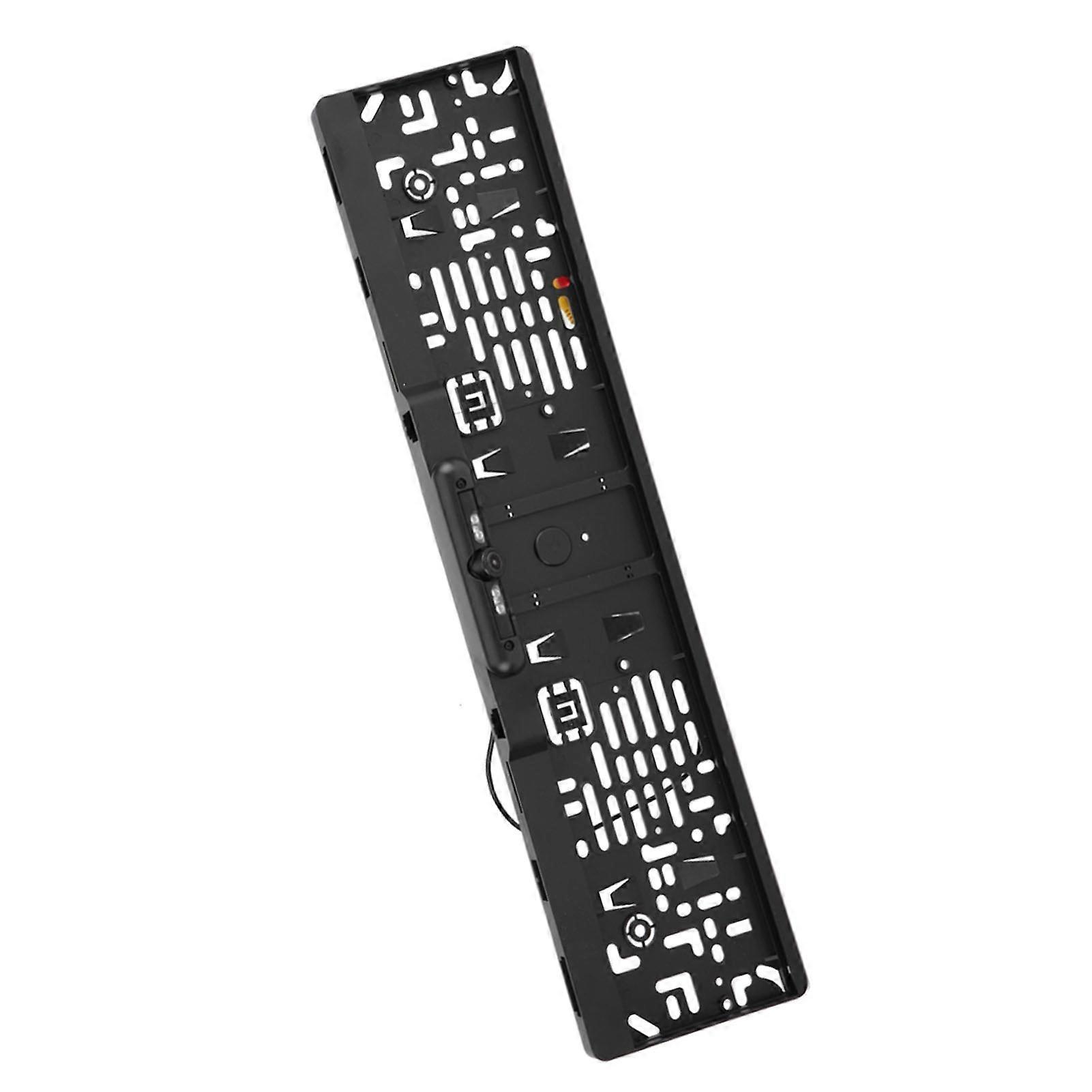 European Automobiles Number License Plate Frame with Rearview Reverse Backup Camera Infrared