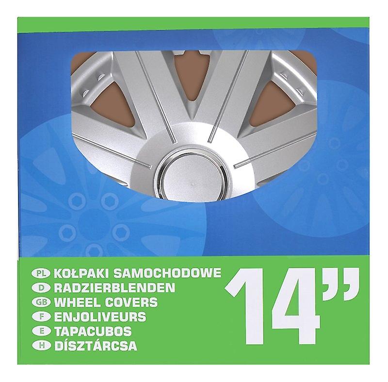 Cosmos 14 tommers hjulskjerm 4 stk i displayboks