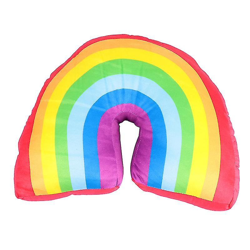 1pcs Rainbow Shape Throw Pillow