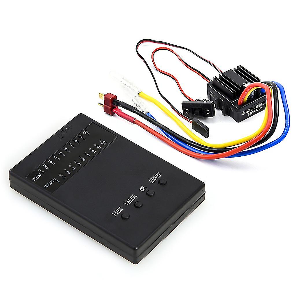Brushed Electronic Speed Controller Waterproof Esc For Diy Vehicles Modification
