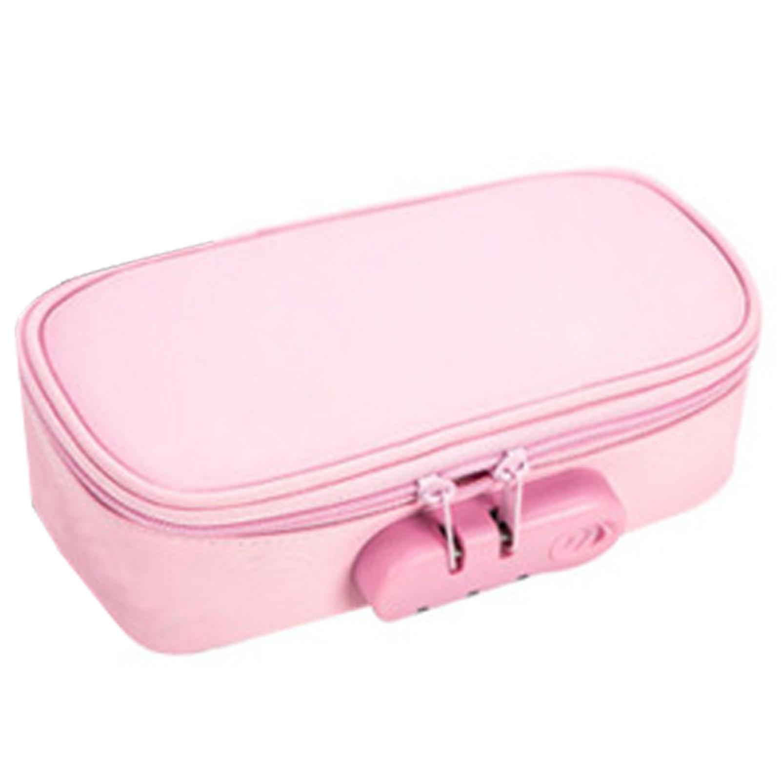 Portable Combination Lock Pencil Case Dustproof Multipurpose Stylish Pencil Bag for Storing Drawing Writing Tools