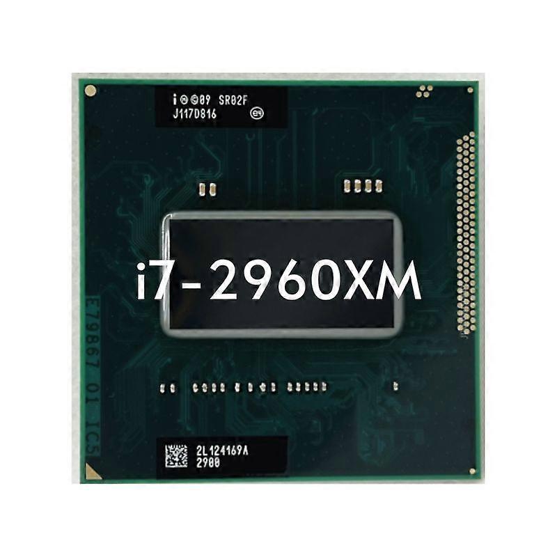 Core i7-2960XM CPU - Socket PGA 988 4 Cores 8 Threads 2.7 GHz 8 MB L3 Cache 55W.