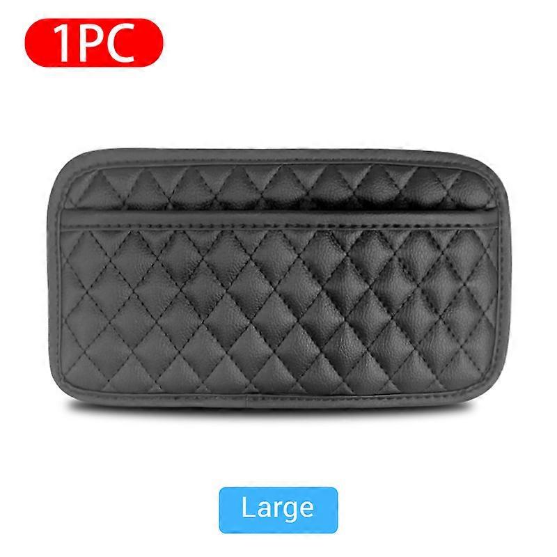 PU Leather Car Storage Pocket Seat Back/Door/Center Console Organizer for Small Stuff Car Storage Bag Universal for All Vehicles