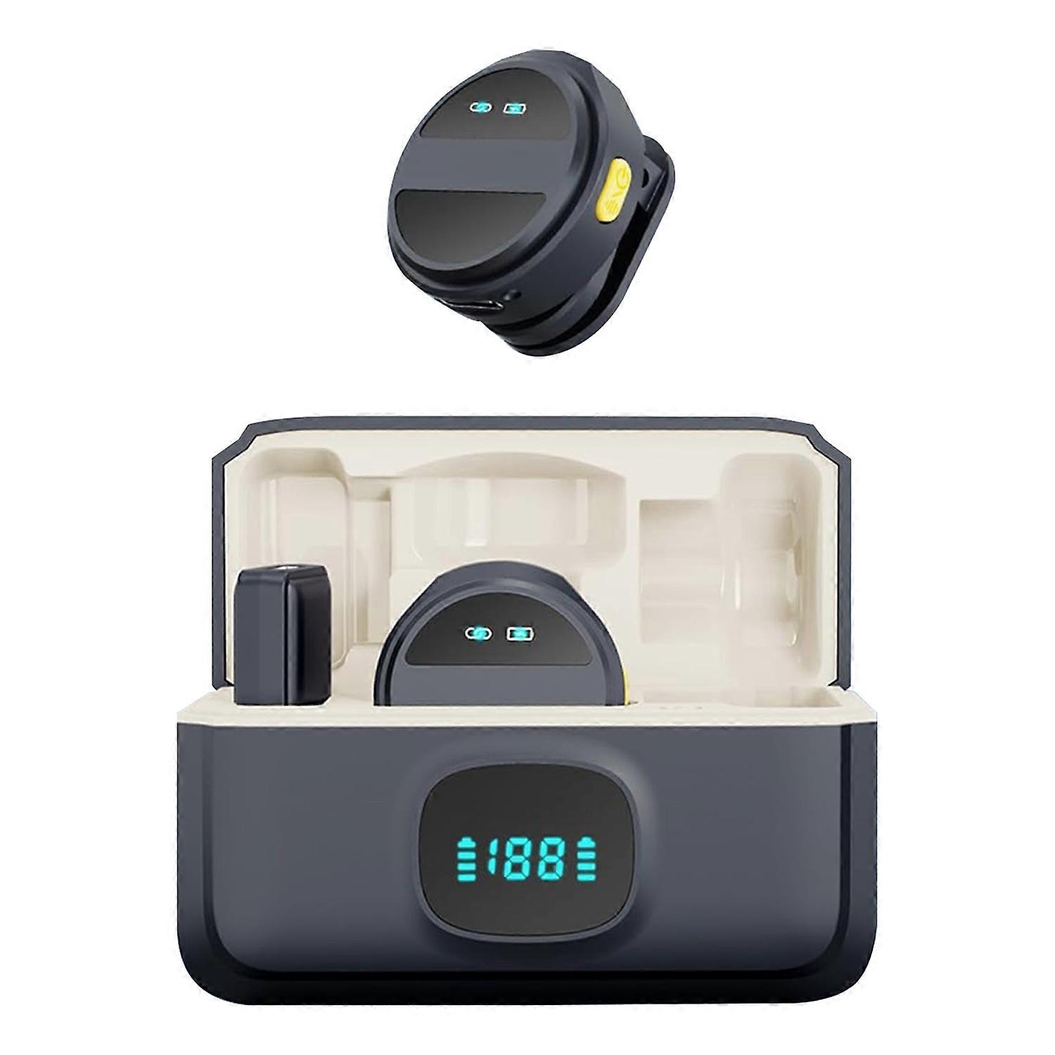 Easy-to-Use Wireless Clip-On Microphone for Content Creators