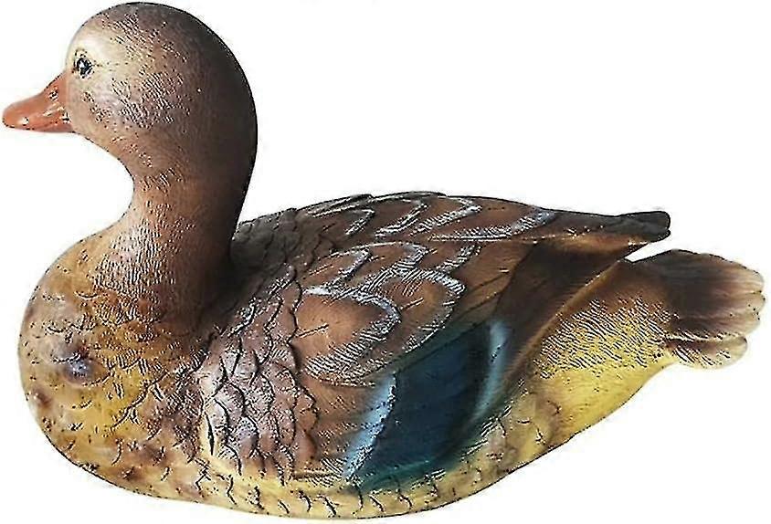 Pond Floating Duck Statue, Floating Pond Decoration Sculpture For Garden Pond Pool Decor